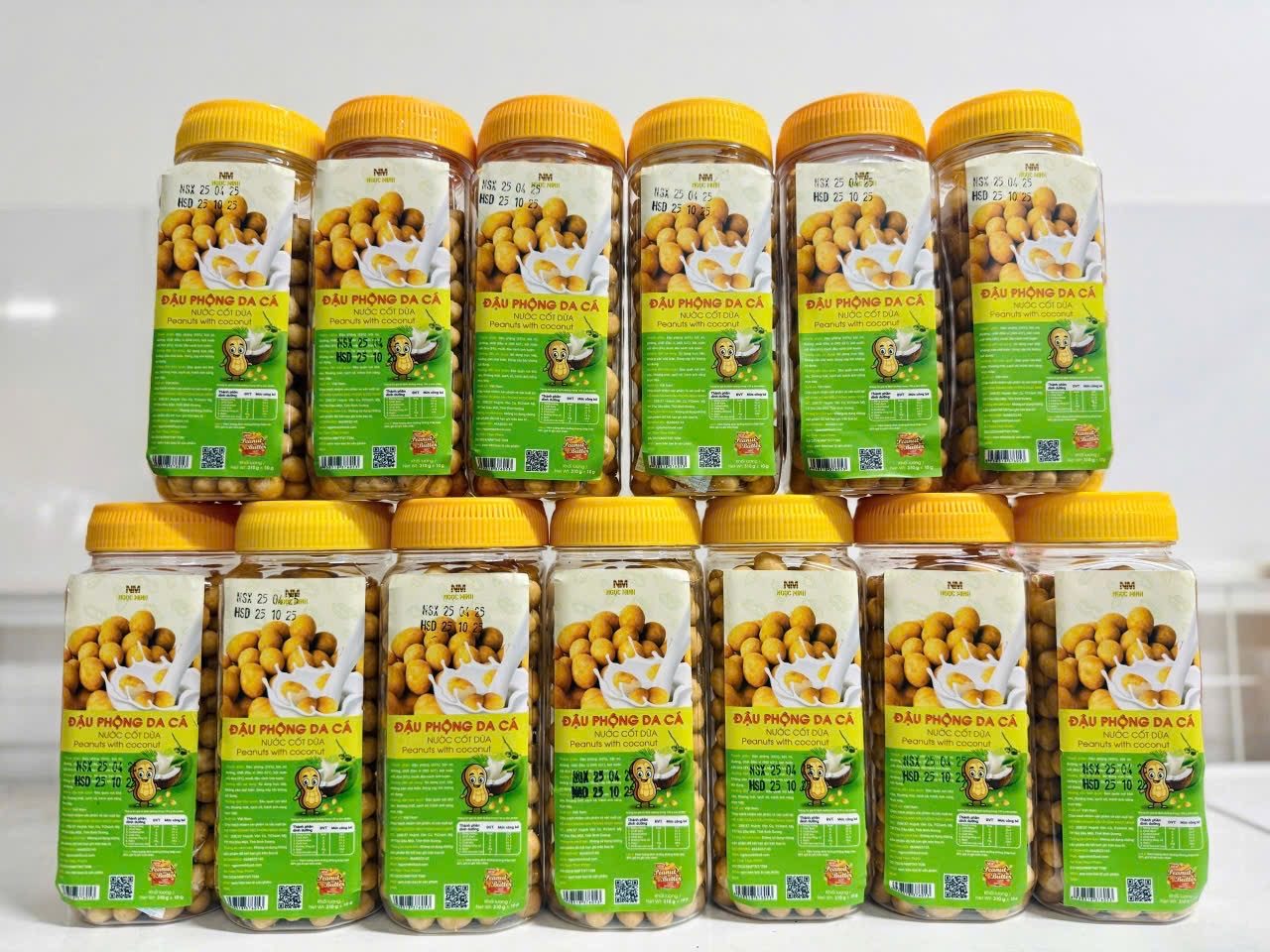 Đậu Phộng Da Cá Nước Cốt Dừa Ngọc Minh