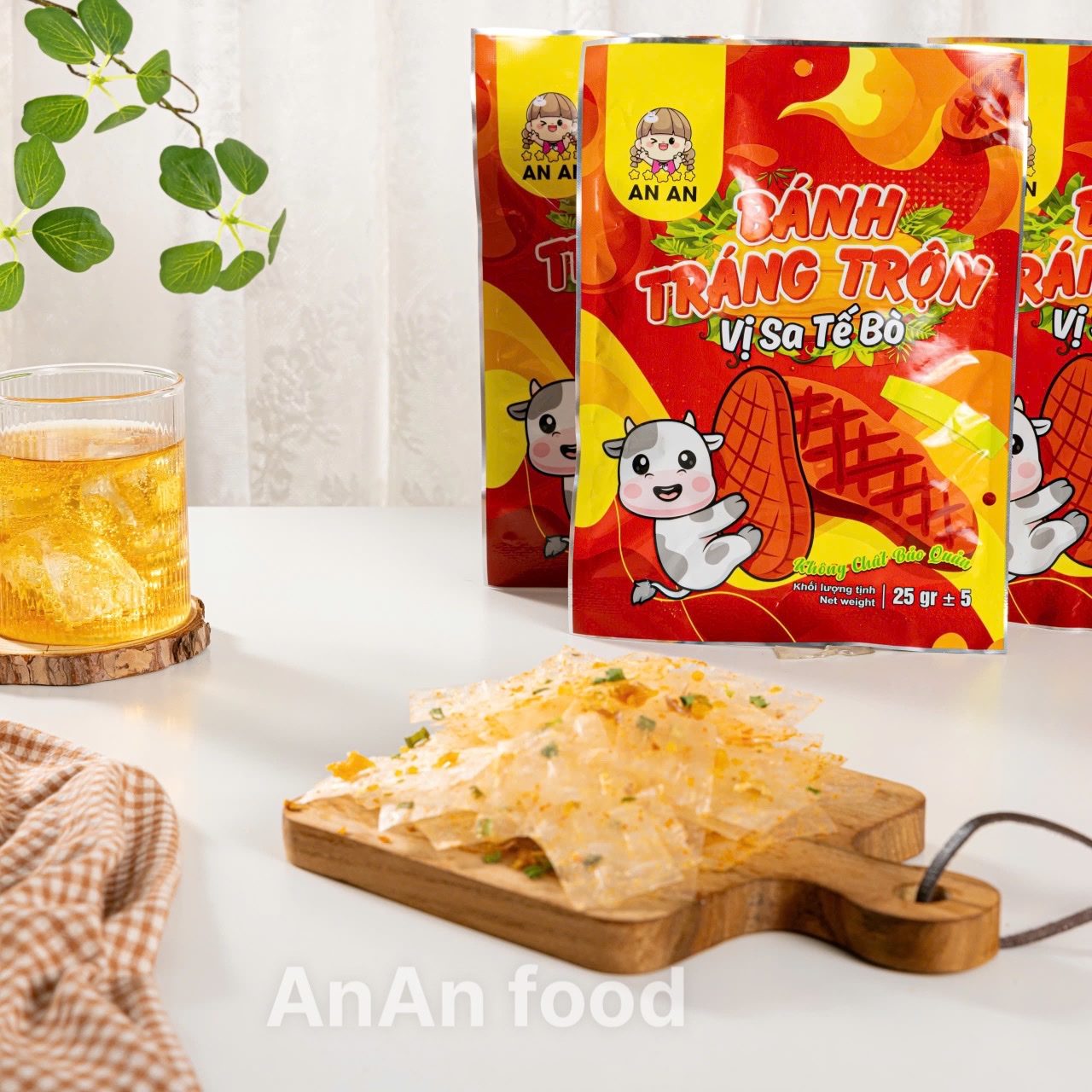 Bánh Tráng Trộn Vị Sa Tế Bò An An